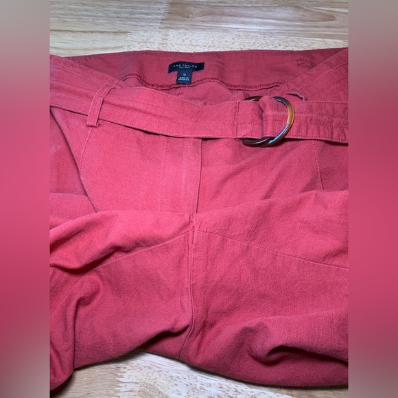 Ann Taylor Size 12 Cotton Wide Leg Pants - Picture 9 of 13